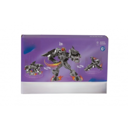 Mey İthalat® P626006-KARMA DÖNÜŞEN ROBOTLAR BLOCK OYUNCAK-KIRMIZI