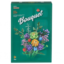 Mey İthalat® P655001 Panlos Çiçek Buketi 999 Parça Blok Seti -Vagon life