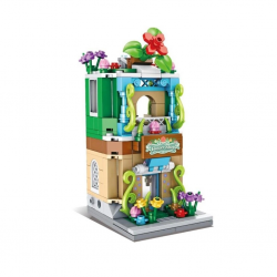 Mey İthalat® P657037 ÇİÇEK DÜKKANI 280 PARÇA BLOCK OYUNCAK