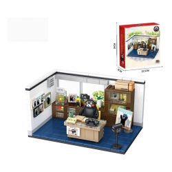 Mey İthalat® P880015 BAKANLIK OFİSİ 421 PARÇA BLOCK OYUNCAK