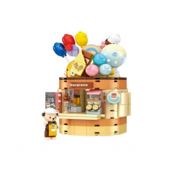 Mey İthalat® P881201 TEDDY BEAR KOLEKSİYONU DONDURMA DÜNYASI 354 PARÇA BLOCK OYUNCAK