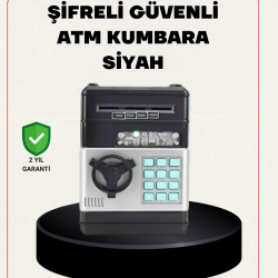 Mey İthalat® Para Kasası Görünümlü Elektronik Şifreli Kumbara
