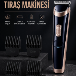 Mey İthalat® Paslanmaz Çelik Bıçaklı Hassas Çelik Bıçaklı Tıraş Makinesi