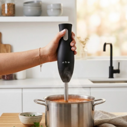 Mey İthalat® Paslanmaz Çelik Blender Ayağına Sahip Ergonomik El Blenderı