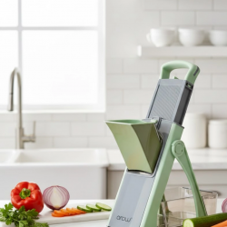 Mey İthalat® Paslanmaz Çelik El Rendesi Güvenli ve Kompakt Tasarım