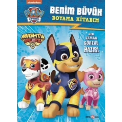 Mey İthalat® Paw Patrol Benim Büyük Boyama Kitabım