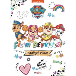 Mey İthalat®  Paw Patrol Çizim Devriyesi Faaliyet Kitabı