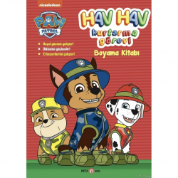 Mey İthalat® Paw Patrol Hav Hav Kurtarma Görevi Boyama Kitabı