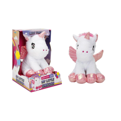 Mey İthalat® PELUŞ UNICORN IŞIKLI BEYAZ