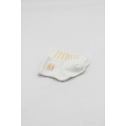 Mey İthalat® Penye Soket Çorap 2li 10139 Ekru Somon