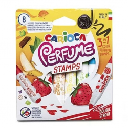 Mey İthalat®  Perfume 8'li Kokulu Damgalı Jumbo Keçeli Kalem 42988