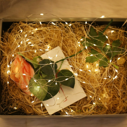 Mey İthalat®  Peri Led Işık 28 Ledli  3 Metre Sarı Led Şerit Aydınlatma Spot Led