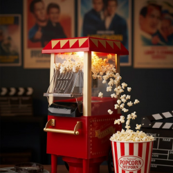 Mey İthalat® PG618 MISIR PATLATMA MAKİNESİ KIRMIZI