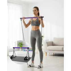 Mey İthalat® Pilates Bar Egzersiz Aleti Bilek Destekli Çok Yönlü Kullanım