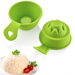 Mey İthalat®  Pilav Ve Helva Şekil Verici Pratik Servis Kalıbı Aleti (2 Adet)