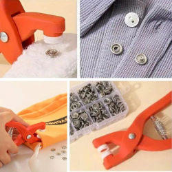 Mey İthalat®  Plastik Çıt Çıt Pensi–Kıyafet, Bebek Önlüğü, Gömlek ve Tekstil Ürünleri İçin Çıtçıt Takma Aleti