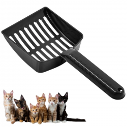 Mey İthalat®  Plastik Evcil Hayvan Kedi Kumu Temizleme Eleme Küreği