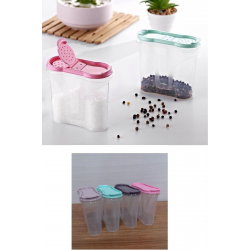 Mey İthalat®  Plastik Kapaklı Majör Baharatlık Baharat Saklama Kutusu Kabı