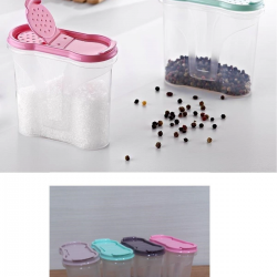 Mey İthalat®  Plastik Kapaklı Majör Baharatlık Baharat Saklama Kutusu Kabı