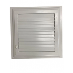 Mey İthalat® Plastik Menfez 60X60 Beyaz Banyo WC Havalandırma