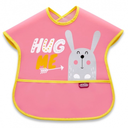 Mey İthalat® Poli Muşamba Büyük Mama Önlüğü 029 Pembe