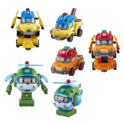 Mey İthalat®  POLI ZR-915 Robocar Poli Quick Transforming Mini Rescue Deluxe Set