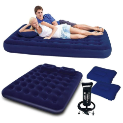 Mey İthalat® POMPALI YASTIKLI ÇİFT YATAK ÇİFT KİŞİLİK 203X152X22CM