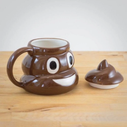 Mey İthalat® Poo Kaka Emoji Kupa Bardak