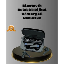 Mey İthalat® Powerbank’lı M19 Bluetooth Kulaklık – Oyun İçin Düşük Gecikme, Uzun Kullanım ve Şarj Desteği