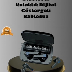 Mey İthalat® Powerbank’lı M19 Bluetooth Kulaklık – Oyun İçin Düşük Gecikme, Uzun Kullanım ve Şarj Desteği
