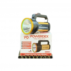 Mey İthalat® Powerdeks PD-1900 Şarjlı El Feneri