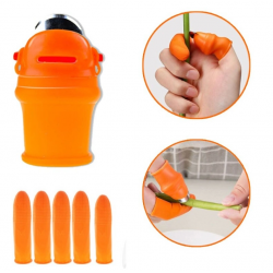 Mey İthalat® Pratik Baş Parmak Sebze Kesme Ayıklayıcı Bayan M Set