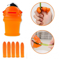 Mey İthalat® Pratik Baş Parmak Sebze Kesme Ayıklayıcı Bayan M Set