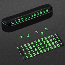 Mey İthalat®  Pratik Fosforlu Telefon Numarası Yamzak İçin Araç İçi Oto Numaratör Numaralık