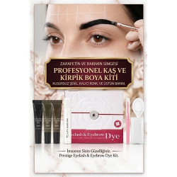 Mey İthalat® Pratik Kaş Kınası - 60 gün - 10 Dakikada Dövme Etkili Su Geçirmez Kaş & Kirpik Boyası 722963