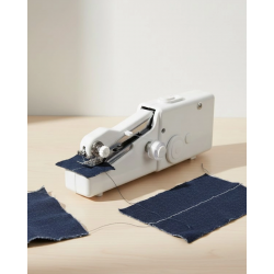 Mey İthalat® Pratik Mini Dikiş Makinesi Yeni Başlayanlar İçin Taşınabilir