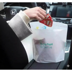 Mey İthalat® Pratik Su Geçirmez Oto Araba Poşeti Yapışkanlı 20 Adet