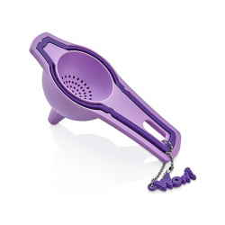 Mey İthalat®  Pratik Yumurta Süzgeci Mini Süzgeç Huni Seti Hepsi Bir Arada