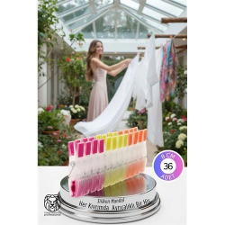 Mey İthalat® Premium 36'li  Silikon Destekli Lüks Mandal Seti – Hassas Kıyafet Koruyucu & İz Yapmayan Modern Tasarım