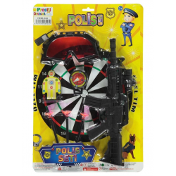 Mey İthalat® Prestij Oyuncak Polis Seti Siyah