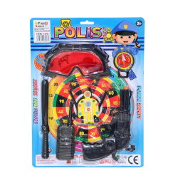 Mey İthalat® Prestij Oyuncak Polis Seti Siyah