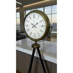Mey İthalat® Prestij Vintage Tripod Ayaklı Saat