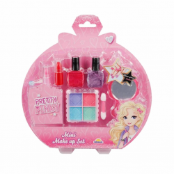 Mey İthalat®  Pretty Pinky Mini Makyaj Seti 80104B
