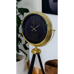 Mey İthalat® Prime Gold Şık Tripod Ayaklı Saat