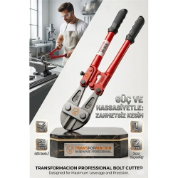 Mey İthalat® Pro-Cut 450mm (18") Profesyonel Çelik Cıvata, Zincir ve İnşaat Demiri Kesici Makas 723156