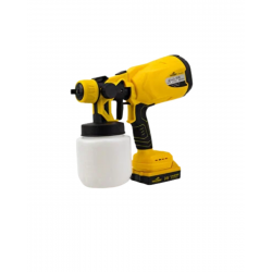 Mey İthalat® Profesyonel Akülü Püskürtme Tabanca Kablosuz Güçlü Boya Uygulama