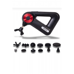 Mey İthalat® Profesyonel Derin Doku Masaj Tabancası - 12 Başlıklı Kas Gevşetici