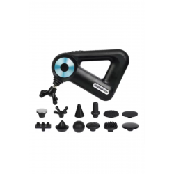 Mey İthalat® Profesyonel Derin Doku Masaj Tabancası - 12 Başlıklı Kas Gevşetici