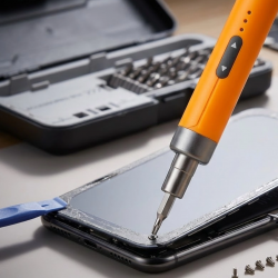 Mey İthalat® Profesyonel Elektrikli Tornavida Seti 600mAh Şarjlı 38 Parça Hassas Vida Seti