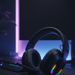 Mey İthalat® Profesyonel Gaming Kulaklık Kablosuz Bluetooth Düşük Gecikmeli Stereo Ses